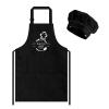 YFDFFSDCY Kids Apron and Chef Hat Set, Junior CHEF Funny Apron Adjustable Kitchen Apron Cooking Baking Painting with 2 Pockets for Boys and Girls view 1