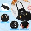 YFDFFSDCY Kids Apron and Chef Hat Set, Junior CHEF Funny Apron Adjustable Kitchen Apron Cooking Baking Painting with 2 Pockets for Boys and Girls view 4