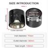 Carbon Fiber Exhaust Parts for M2 F87 M3 F80 M4 F82 F83 Muffler Tailpipe Upgrade MP Nozzle System Modification Accesories(Carbon Texture D) view 2