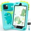 Smart Phone for Kids, Toddler Boy Toys Birthday Gifts for Boy 3 4 5 6 7 8 9 10 Year Old, Preschool Learning Play Toy Cell Phone Educational Games with 32 GB Card, Toddler Kids Travel Essential view 1