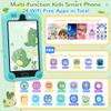 Smart Phone for Kids, Toddler Boy Toys Birthday Gifts for Boy 3 4 5 6 7 8 9 10 Year Old, Preschool Learning Play Toy Cell Phone Educational Games with 32 GB Card, Toddler Kids Travel Essential view 2