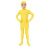 2025 Orange Jumpsuit Kids Full Open Face Spandex Halloween Bodysuit Stretch Unitard Child Cute (Yellow, 3-5 Years) view 2