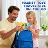 Axirata 60PCS Mini Magnetic Blocks Travel Set for Kids, Mini Magnetic Tiles Building Cubes with Portable Iron Box, STEM Construction Sensory Toy for Toddler Boys Girls Age 3-5 4-8 8-12+ view 2