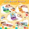 30 Pcs Valentines Cards for Kids with Sports Ball Erasers, 5 Design Valentine Sports Erasers with Valentines Cards, Kids Valentines Classroom Exchange Prizes Party Favor, Boys Valentines Gift view 3