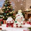 MOFABIA Clothes for 17cm Doll, 6 pcs Set Doll's Christmas Outfits Hat Glassses Sweater Shoes Christmas Tree Cosplay Accessories Adorable Dolls Clothes (No Doll) (Christmas Red&White) view 3
