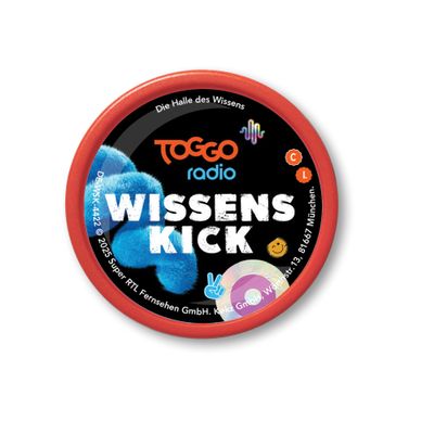 Kekz Audio chip for cookie listeners, Toggo Knowledge Kick, Kekz 1: Die Halle des Wissens, radio play for children from 4 years, playing time approx. 45 minutes