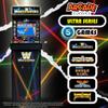 Arcade Classics - WWE Ultra Series Game Machine, 5 Games, 17" Liquid Crystal Screen - Indoor Cabinet, Retro, Gaming Console, Basement Decoration, Man Cave view 2