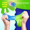 24 Pack Slime Valentines for Kids -No Messy Glitter Clear Slime Kit for Girls 8-12 with Sequins, Non Sticky Stress Relief Toy for Kid & Adult, Princess Toys, Party Favors, Classroom Prizes view 4
