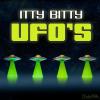 Archie McPhee Itty Bitty UFOs - Bag of 4 Miniature Soft Vinyl Figures view 2