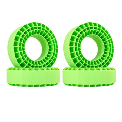 WYCZCFIS Universal Fit Rubber Inserts Foam Compatible with 1.9" Tires 106-108mm 4.19" OD Aftermarket Replacement(Green)