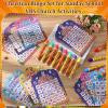 Eersida 192 Pack Easter Bible Bingo Game Cards and 0.4 oz Dot Daubers Set Includes 144 Bingo Cards and 48 Dot Markers Game Supplies Set for Christian Sunday School Gift Family Casino Night Supplies view 4