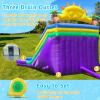 21FT Commercial Grade Water Slide for KidsPVC+Oxford Materials and 550W Blower (Enhanced Version),with Big Airtight Splash Water Pool,Bounce House for Party Fun(Sunglasses) view 3