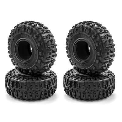 RC Car Tyres Wheels For Axial For Wraith RR10 For SCX10 For Traxxas For Wrangler 2 1/10 4pcs Inch Jconcepts Rubber Tyre 150x64mm RC Crawler Parts Replacement