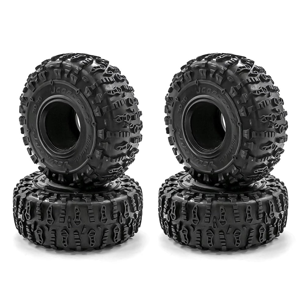 RC Car Tyres Wheels For Axial For Wraith RR10 For SCX10 For Traxxas For Wrangler 2 1/10 4pcs Inch Jconcepts Rubber Tyre 150x64mm RC Crawler Parts Replacement