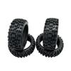 4 1/8 Tires with 17mm Hex Fit Compatible with 1 8 Scale RC Car Off Road Vehicle Compatible with Various Models view 1