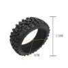 4 1/8 Tires with 17mm Hex Fit Compatible with 1 8 Scale RC Car Off Road Vehicle Compatible with Various Models view 2