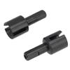 2Pcs 39mm Universal Drive Shaft Swing Shafts Compatible with TT01 TT02 TA04 TT02 RC Cars Fits Differential Cup Metal Parts view 3