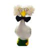 2 Set Old Man Desk Goose Outfit with Glasses Bow Ties for 7inch Desk Goose Costume Mini Porch Outfits view 1