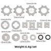 1/8 V5 1/7 BIGROCK Mojave EXB Universal Differential Gear Set Fits Front and Rear Axles Compatible with Various 1/8 Scale RC Models view 2
