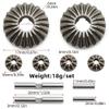 1/8 V5 1/7 BIGROCK Mojave EXB Universal Differential Gear Set Fits Front and Rear Axles Compatible with Various 1/8 Scale RC Models view 3