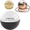 2.76" Upgraded Crystal Ball Video Player, Memory Sphere Upload Videos & Photos, USB Rechargeable, for Couples Friends Anniversary Birthday Gifts (Orange) view 4