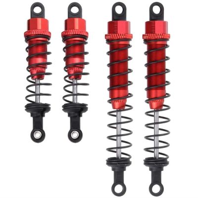 Compatible with WLtoys 12428 12423 Metal Oil Filled Front Rear Shock Absorber 1/12 RC Car Crawler Upgrad Part Dampers Replacement Rc Car Shock Damper