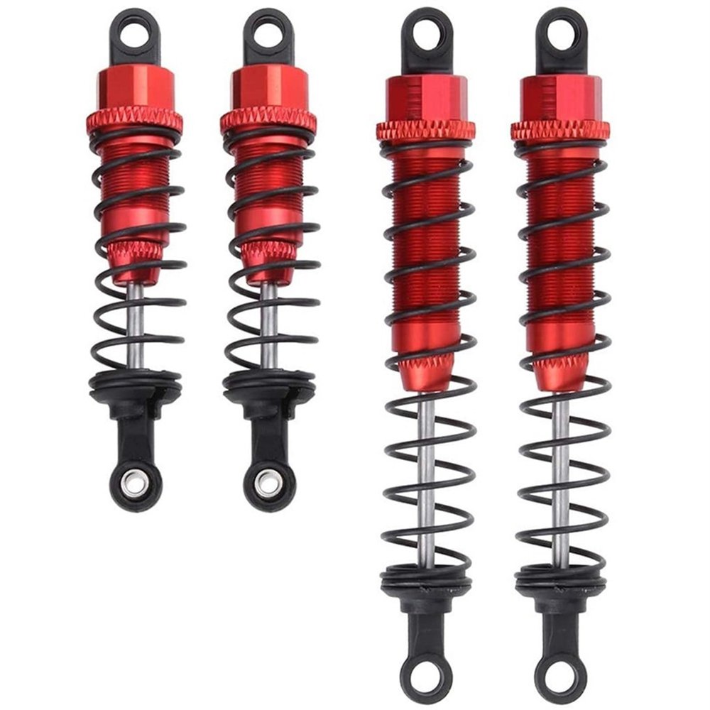 Compatible with WLtoys 12428 12423 Metal Oil Filled Front Rear Shock Absorber 1/12 RC Car Crawler Upgrad Part Dampers Replacement Rc Car Shock Damper