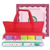 American Mahjong Game Set, Portable Carrying Bag,Acrylic 160 Tiles,Western Mahjong Tiles Set,Complete Ma Jong Set (Acrylic - Full Set) view 1