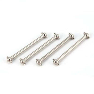 T Power Metal Rear Drive Shaft Transmission Parts Spare Part Compatible with A959 A949 A969 A979 K929 B Compatible with 1 10 Scale RC Car(Plata)