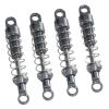 Compatible With MN82 1/12 Remote Control Car Upgrades Parts Replacement Accessories 4Pcs Metal For Spring Shock Absorbers Rc Car Shock absorbers(Black) view 1