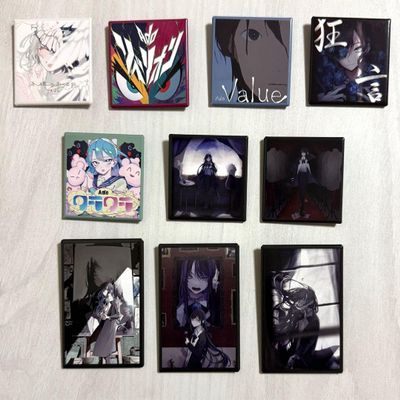 ADO 10-Piece can Badge Set