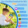 5.50" Touchscreen Kids Toys Smart Phone, Kids Phone with Games & Dual Camera, Toddler Toys Phone, Boys and Girls Learning Toy Phone for 3-9 Years Old (Blue) view 3