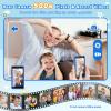 5.50" Touchscreen Kids Toys Smart Phone, Kids Phone with Games & Dual Camera, Toddler Toys Phone, Boys and Girls Learning Toy Phone for 3-9 Years Old (Blue) view 4