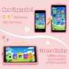 5.50" Touchscreen Kids Toys Smart Phone, Kids Phone with Games & Dual Camera, Toddler Toys Phone, Boys and Girls Learning Toy Phone for 3-9 Years Old (Pink) view 2
