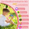 5.50" Touchscreen Kids Toys Smart Phone, Kids Phone with Games & Dual Camera, Toddler Toys Phone, Boys and Girls Learning Toy Phone for 3-9 Years Old (Pink) view 3