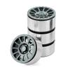 2.6-inch Metal Beadlock Wheel Rim 135mm Rubber Tire Tyre for 1/7 1/8 Climbing Car for CRO-SSRC MK07 H8h YK4082/83 Upgrade Accessorie(Titanium hub) view 1