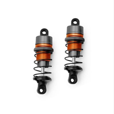 1 Pair of Metal Hydraulic 67mm Shock Absorbers, 1/10 Remote Control Flat Running Drift Car Upgrade Parts Dampers Accessories Rc Car Shock Damper