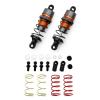1 Pair of Metal Hydraulic 67mm Shock Absorbers, 1/10 Remote Control Flat Running Drift Car Upgrade Parts Dampers Accessories Rc Car Shock Damper view 2