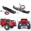Lighting Rc Car Spot For Axial For SCX10 III AXI03006 For Gladiator AXI03007 For Wrangler 1/10 Metal Front Rear Bumper With Light RC Crawler Car Parts(Front and Rear) view 2