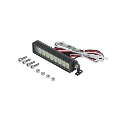 10W LED Light Roof Lamp for 1 10 Scale RC Crawler Models Compatible with TRX6 86100 TF2 D110(16 LED 52MM)