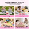 Pudding Feeding Toys for Dolls,Pretend Play Food 3 4 5 6 7 8 Year Old Girl Gifts Toys,Perfect for Doll Role Play for 3 4 5 6 Year Old Girls (2) view 4