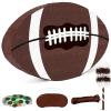 25" Football Pinata for Birthday Party, Sports Themed Party Decorations with Stick & Blindfold, Small American Football Pinata for Kids Boys, Fillable Paper Mache Centerpiece for Game Day Event Favors view 1