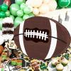 25" Football Pinata for Birthday Party, Sports Themed Party Decorations with Stick & Blindfold, Small American Football Pinata for Kids Boys, Fillable Paper Mache Centerpiece for Game Day Event Favors view 2