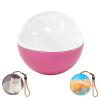 2025 New Crystal Ball Video Player,Video Sphere,Memory Sphere Lamp,2.7in 3D Crystal Ball Ultrasound with Electronic Display Sound,Mobile Transmission of Videos and Pictures,for Christmas,(Color:Pink) view 1