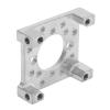 ANKROYU Quad Block Motor Mount Zinc Alloy Heavy Duty Universal Motor Mounting Holder with 4pcs M4 x 0.7mm Screws for DIY Projects Robotics and RC Vehicles view 4