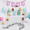 9-Tier Transformable Acrylic Shelf Stand, Clear Organizer For Collectibles, Cupcakes, Makeup, Action Figures view 2