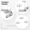9-Tier Transformable Acrylic Shelf Stand, Clear Organizer For Collectibles, Cupcakes, Makeup, Action Figures view 4
