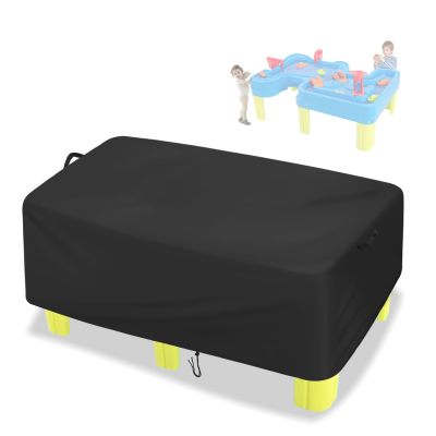 Fizentia Water Table Cover,Waterproof Big River and Roads Water Play Table' Covers for Ages 4-8,Outdoor Large Water-Table Shield for Activity Play Table(Custom Size)