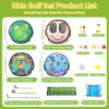 AOSITE Toddler Golf Set, 5 in 1 Kids Sticky Golf Games Toys with 3 Golf Clubs, Putting Mat, 4-Sided Chipping Net, Golf Sport for Kid, Indoor Outdoor Toy Kids Golf Set Activitie Party Birthday Gift 3+ view 4