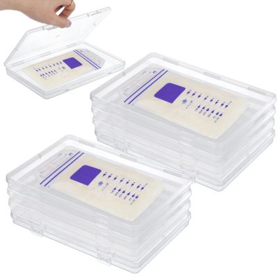 12 Clear Storage Trays for Breast Milk, Compact 7.5 X 5.1 X 0.7 Inches Freezer Organizers, Perfect for Breastfeeding Bag Organization